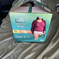 XL diapers for women new 80 for 40