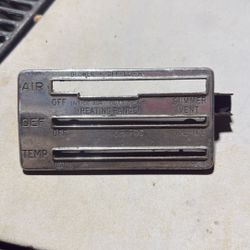 1954 Chevy Bel Air AC And Heater Dash Crome  Part 