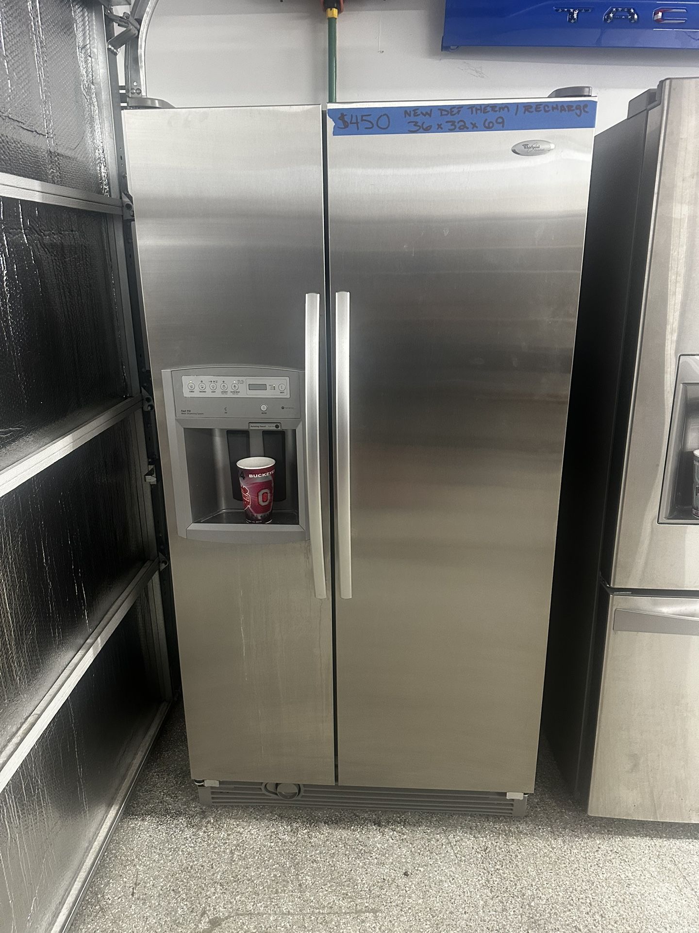 Whirlpool Side-By-Side Refrigerator