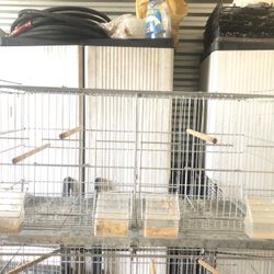 Bird Breeding Cage Galvanized 24”