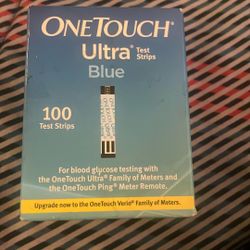 One Touch Ultra Blue Hunt Strip
