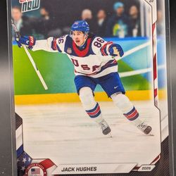 JACK HUGHES - 2026 Olympics Topps NOW "GOLDEN GOAL!" #18 - TEAM USA HOCKEY