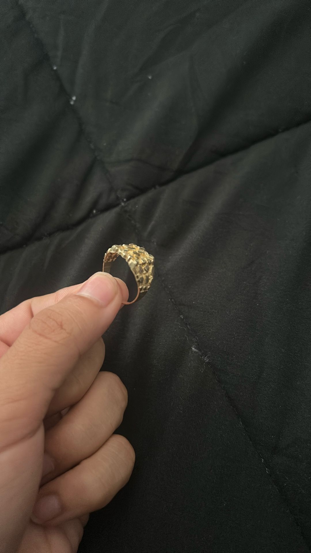 10k nugget ring
