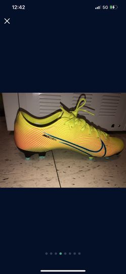 Mercurial vapor 13 elite fg clearance soccer cleat - lemon venom/black/aurora green