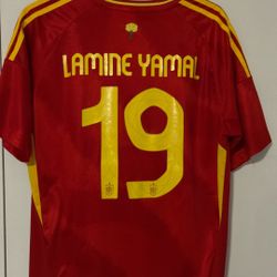 Lamine Yamal Spain Soccer Jersey 