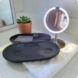 Portable Simplehuman Sensor Mirror – Lighted, Foldable, Perfect for Makeup
