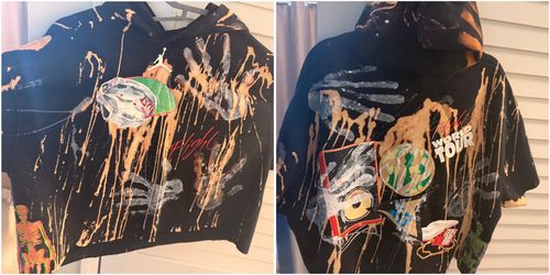custom jordan hoodie "the grind nation"