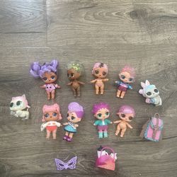 LOL Dolls. (8) Dolls (2) Pets