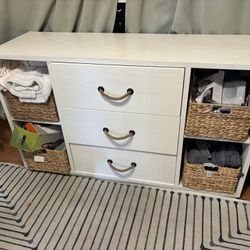 Land Of Nod/ Crate & Kids Baby Dresser Changing Table Drawer