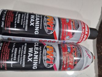 FW1 No Water Required Cleaning Wax Spray (2 Cans)
