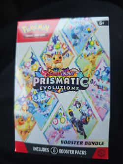 Pokémon Scarlet & Violet Prismatic Evolutions Booster Bundle