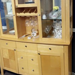 China Cabinet & Dining Room Set