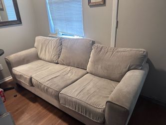 Beige Comfy Couch