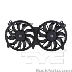 2016 NISSAN MAXIMA RADIATOR COOLING FAN ASSEMBLY