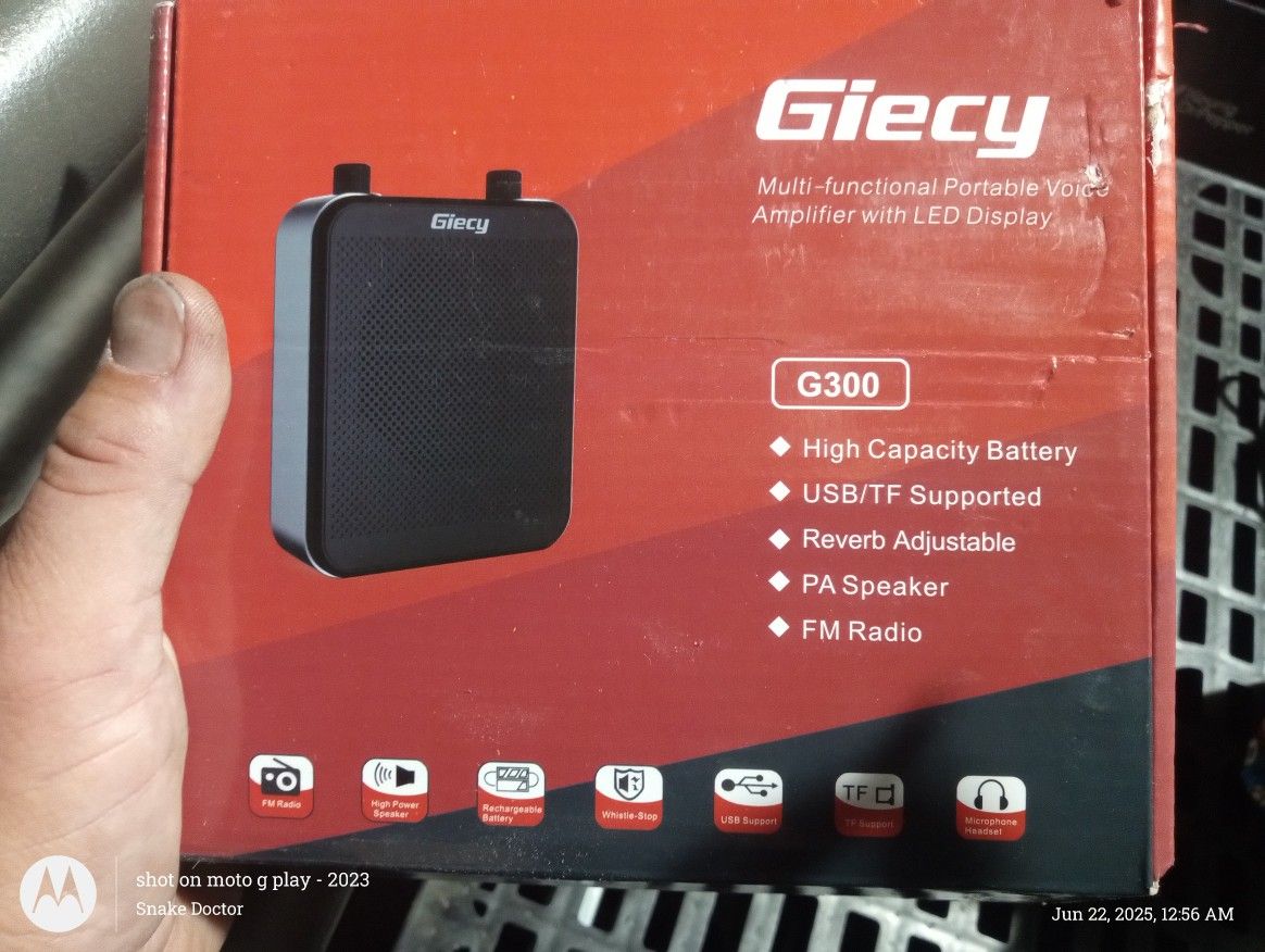 Bluetooth Speaker & Voice Amplifier