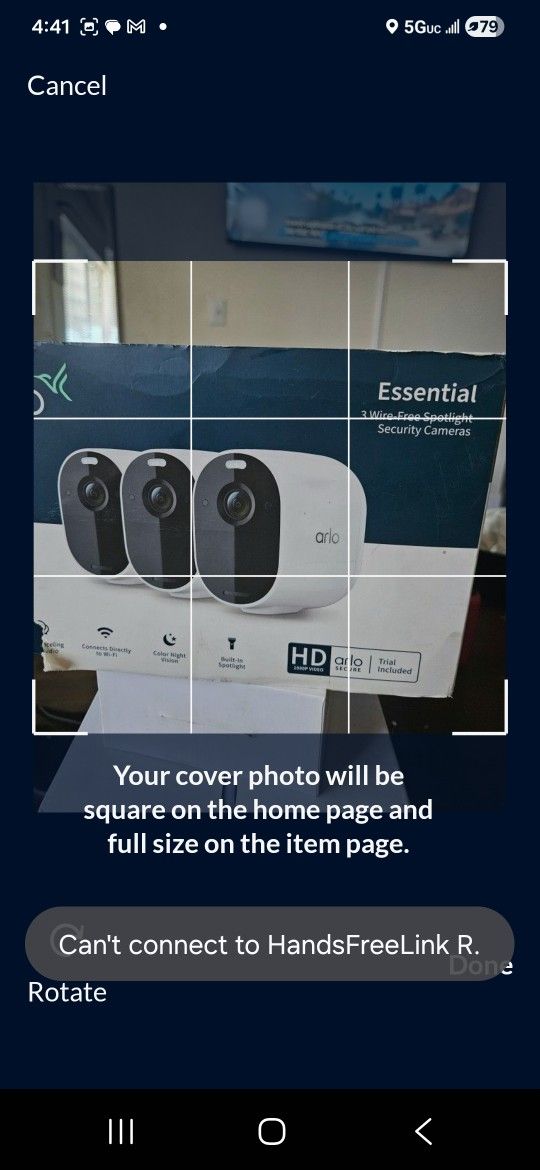 BRAND NEW IN BOX ARLO HD WITH COLOR NIGHT VISION