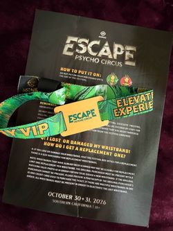 ESCAPE 2 DAY VIP