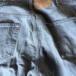 Grey Levi Jeans 40x30