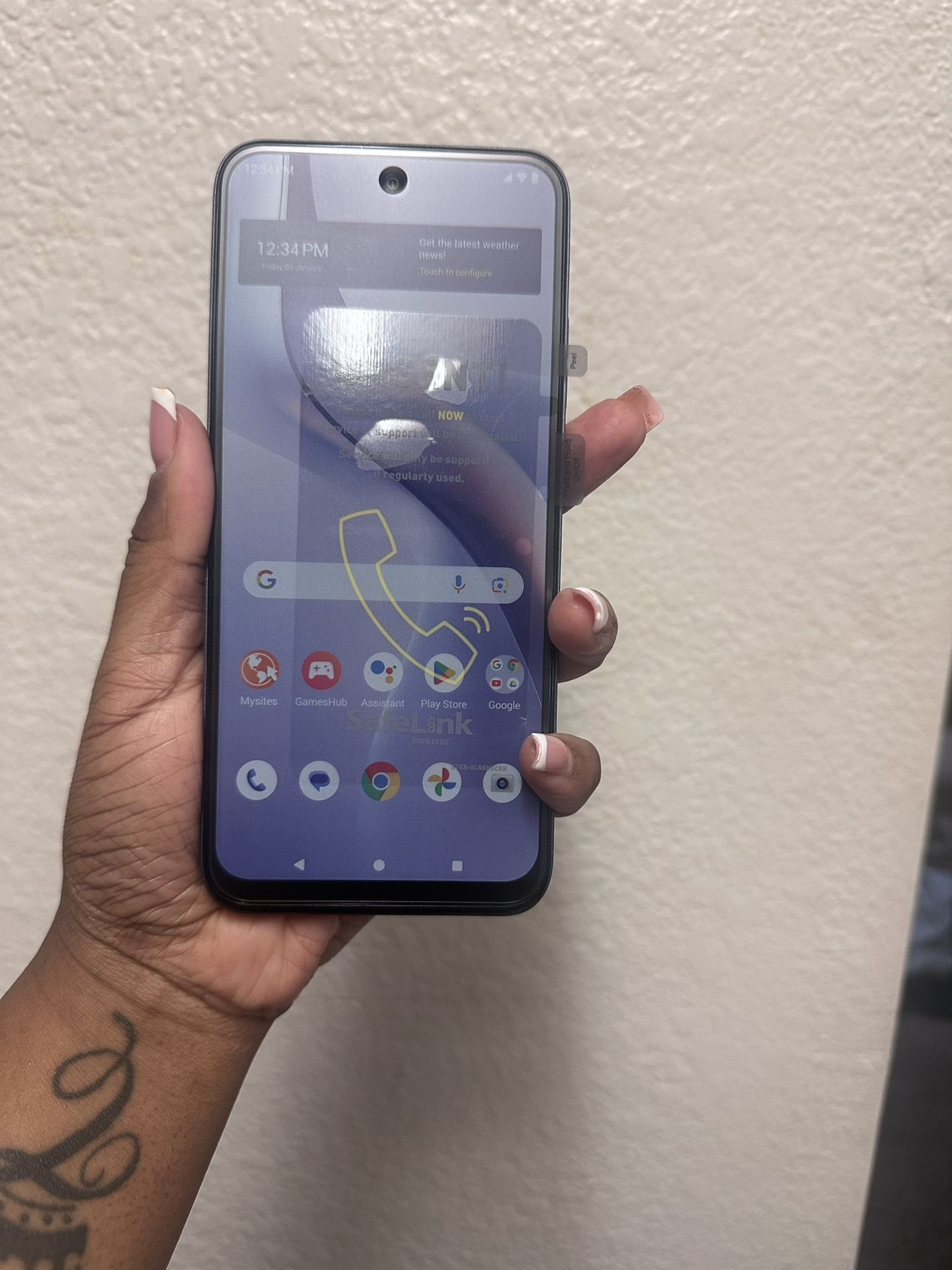 5g Blu And Moto ONLY 5G PHONES