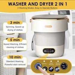 Mini Lavadora Portátil 