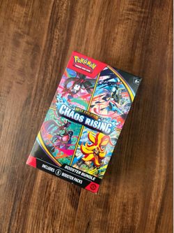Sealed Pokemon Chaos Rising Booster Bundle