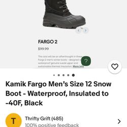 Kamik Boots Size 9