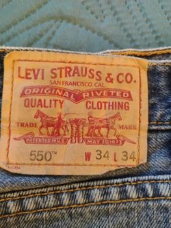 Levis classic 80s jeans
