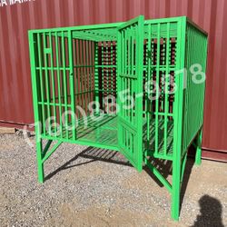 Large Elevated Dog Cage / Chicken Coop - Heavy Duty 62”x47”x65”