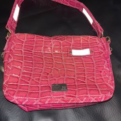 Girl Pink Quilted Purse 