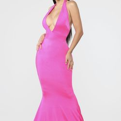 Fashion Nova Pink Dress 