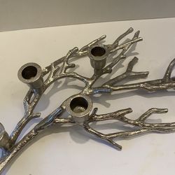 Metal taper candle holder Branch design! 18x11 inches. Christmas/ Bo Ho / Farmhouse/ Cottage./ Cabin 