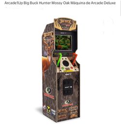 Arcade1Up Big Buck Hunter Mossy Oak Máquina de Arcade Deluxe