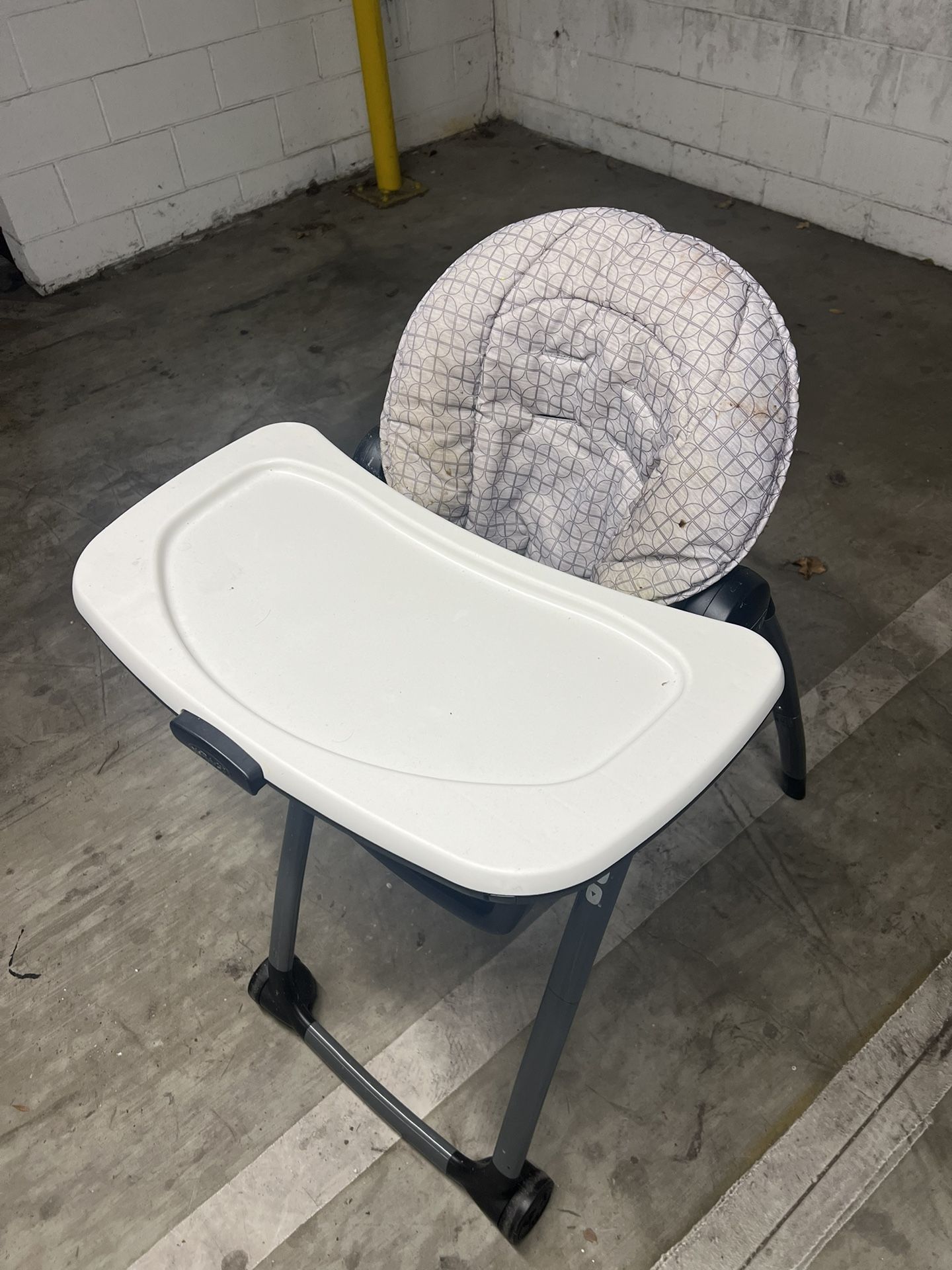 High Chair, Tricycle and Car Seat