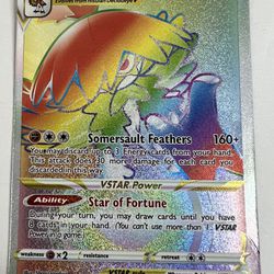 Pokemon Astral Radiance Hisuian Decidueye Vstar Secret Rare Card #195/189