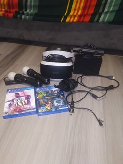 Playstation VR Set 2 Games