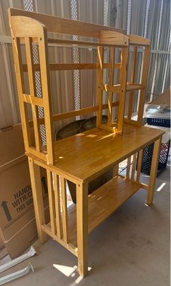 Hutch Table Hobby Kitchen Garden