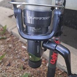 UGLY STIK Gx2 Fishing Rod W/ SHAKESPEARE Durango Spinning Reel