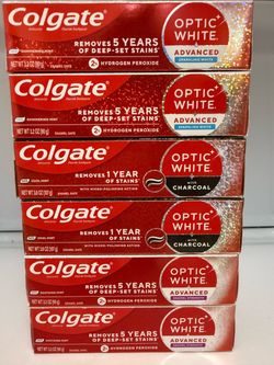 Colgate Optic White Purple toothpaste 3.8 oz all 6 x $15