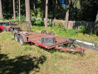 Flat Bed Trailer