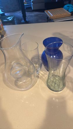 Glass Vase / vases / pitcher