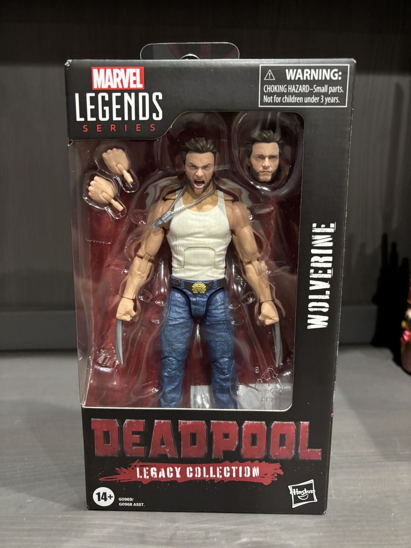 Deadpool Marvel Legends Legacy Collection Wolverine Action Figure
