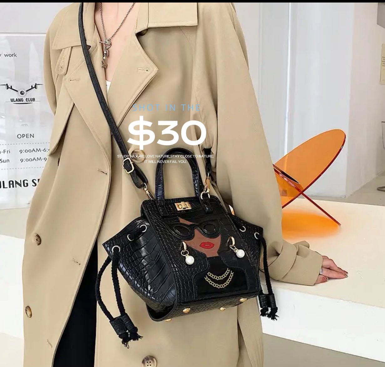 Novelty3D Lady Face Bag.!!✨