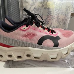 Women's On Cloudmonster Hyper Red Cream  Running shoes