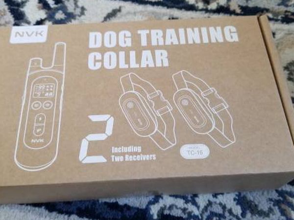 Dog Training Collars - 2 Receiver Rechargeable Collars for Dogs with Remote, 3 Training Modes, Beep, Vibration and Shock, Waterproof Training Collar,