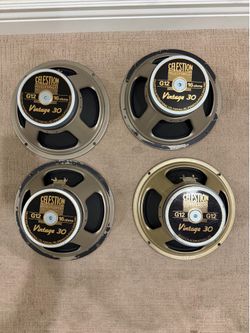 Celestion Vintage 30’s , 16ohm 12” Guitar Speakers