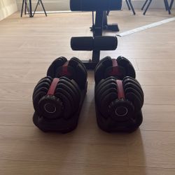 Adjustable Dumbbells (50lbs) 