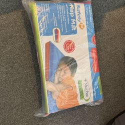 Kindermat Brand Nap Mat-1" Thick, Red and Blue-1 Unit per Package-Ages 2 and Above