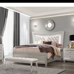 Queen Bed With The Bench Only 