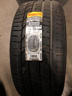 1 Pirelli p zero tire new 265x40x20
