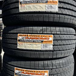 245/50/20 Arroyo #4 New Tires Mount & Balance // Set De 4 Llantas Nuevas Arroyo Instaladas Y Balanceadas